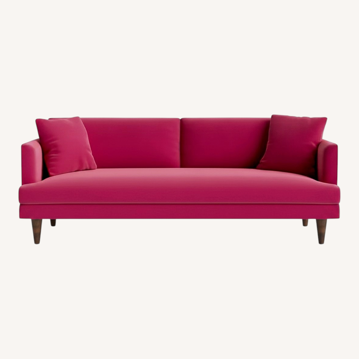Image of Joybird Lewis Pink 3+ Seater Sofa
