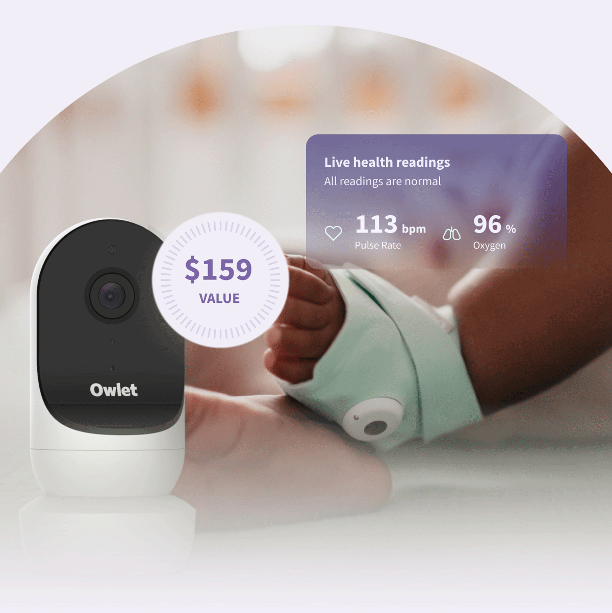 Don't Miss Out! Free Owlet Cam® 2 with purchase