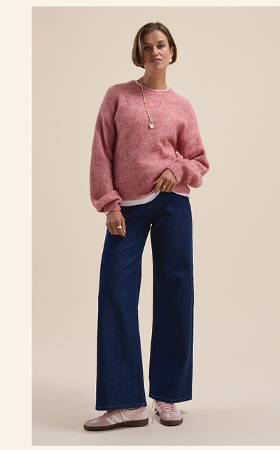 Hayley Luxe Whisper Crew Neck Sweater