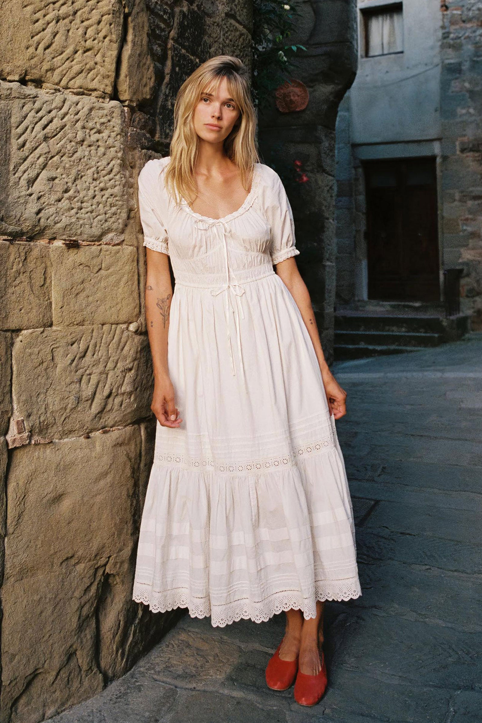 Image of The Brynne Dress | Pearl