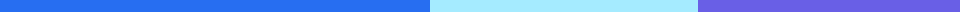 Cosmetic header bar, using dark blue, light blue and purple