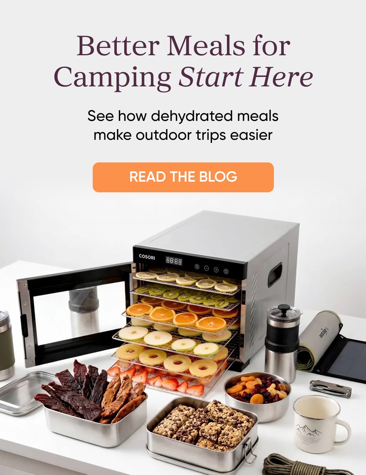 Better Meals for Camping Start Here