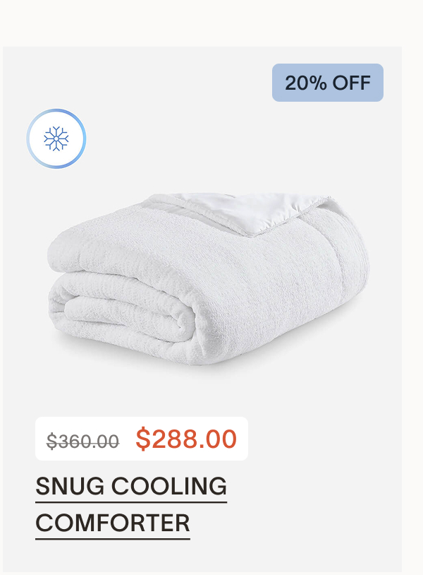Snug Cooling Comforter