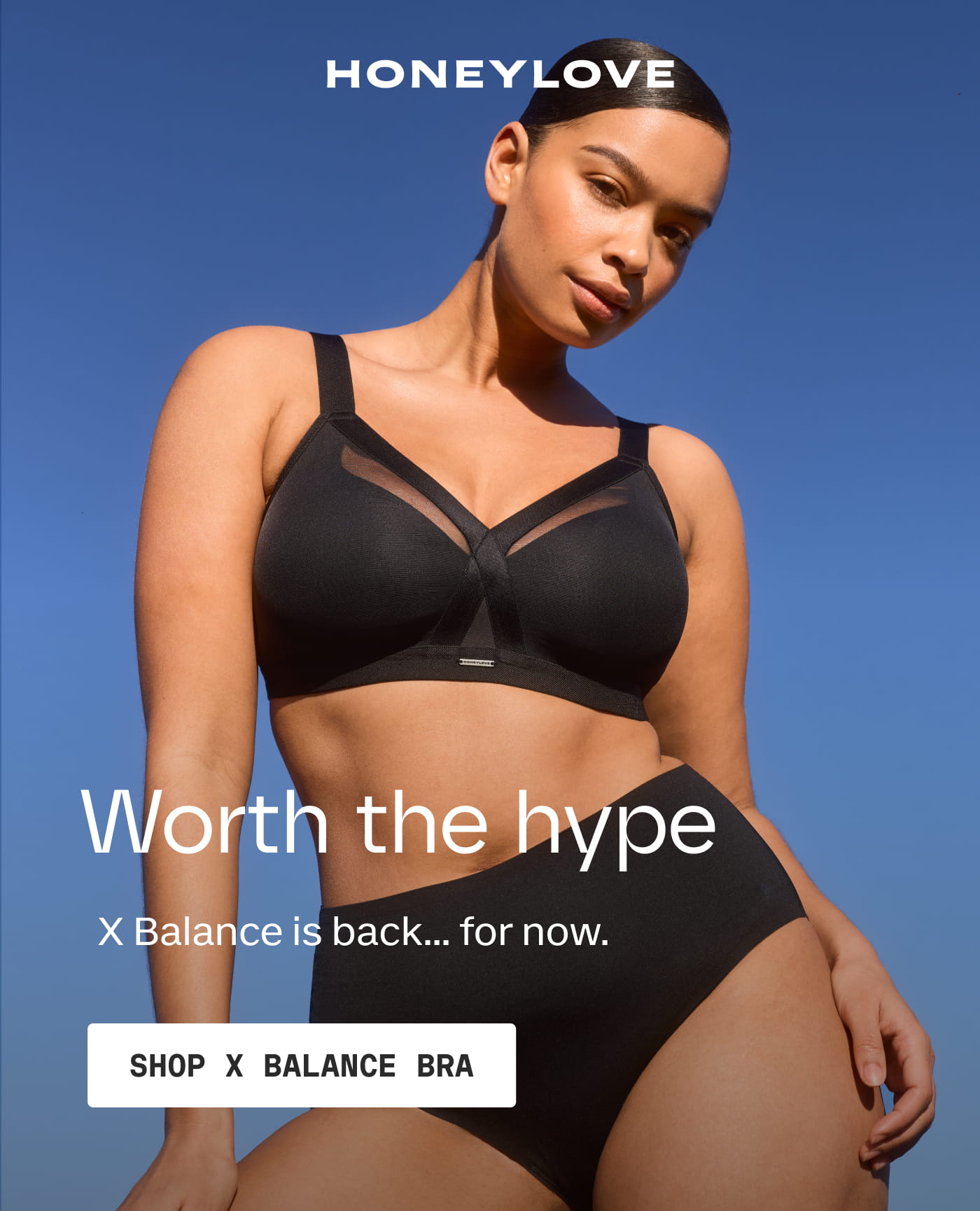 HONEYLOVE | Worth the hype | X Balance is back... for now. | SHOP X BALANCE BRA