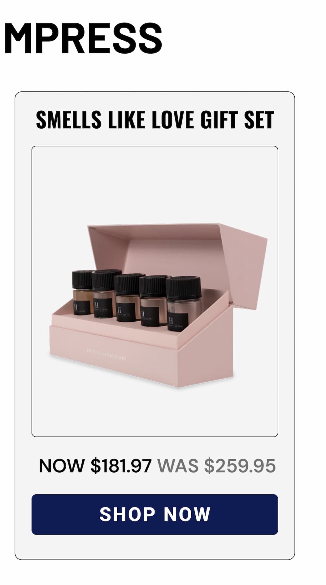 SMELLS LIKE LOVE GIFT SET