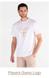 Playera Guess Logo