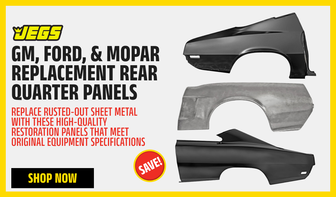 GM, Ford, & Mopar Replacement Rear Quarter Panels