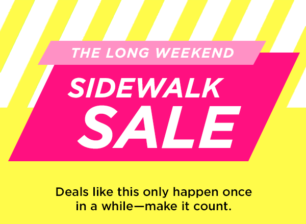 Sidewalk Sale