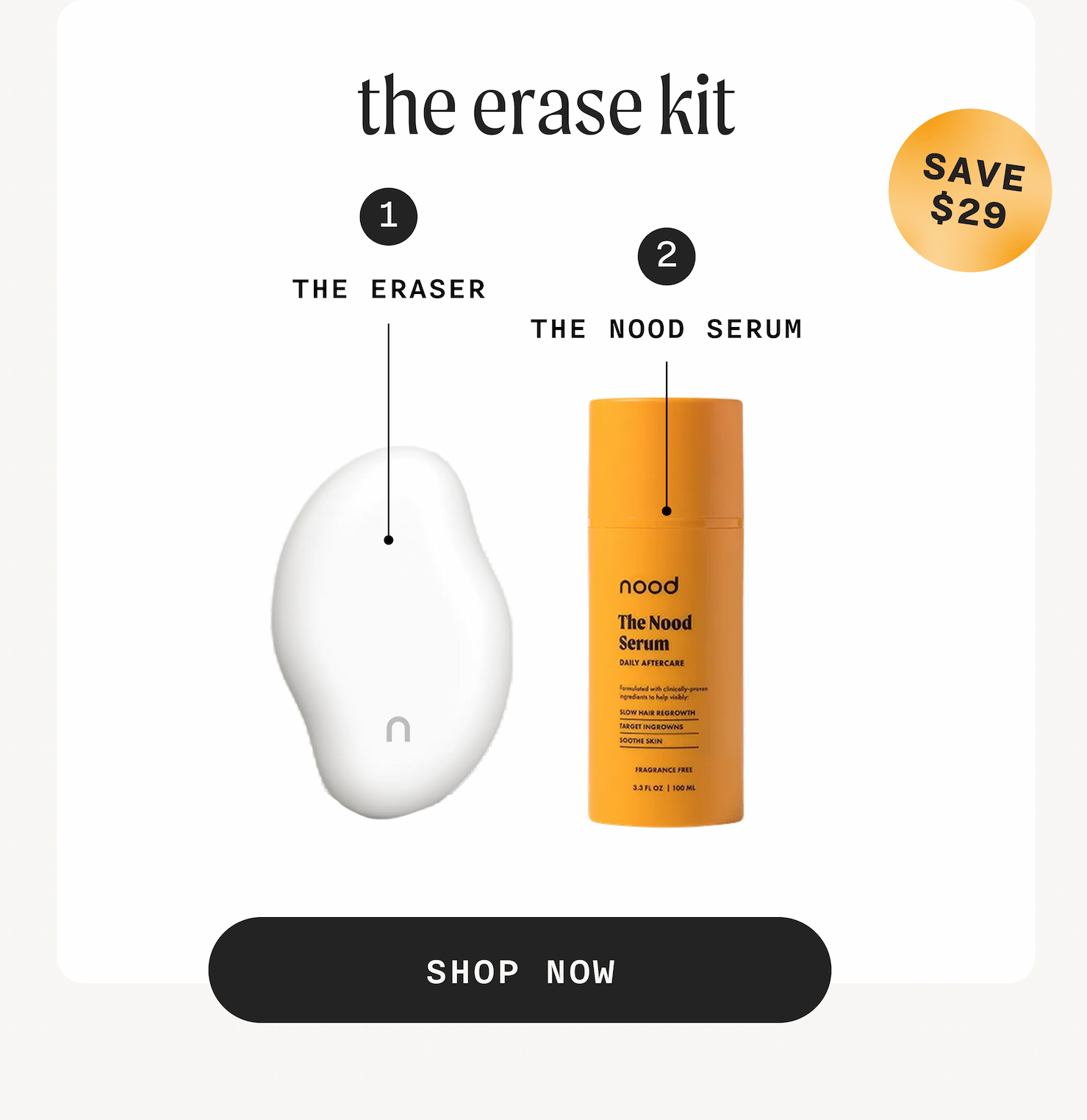 the erase kit - SAVE $29 - SHOP NOW