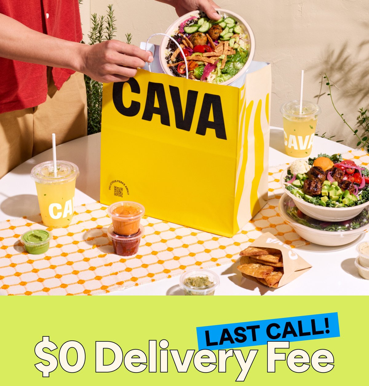 Last Call for $0 Delivery Fee