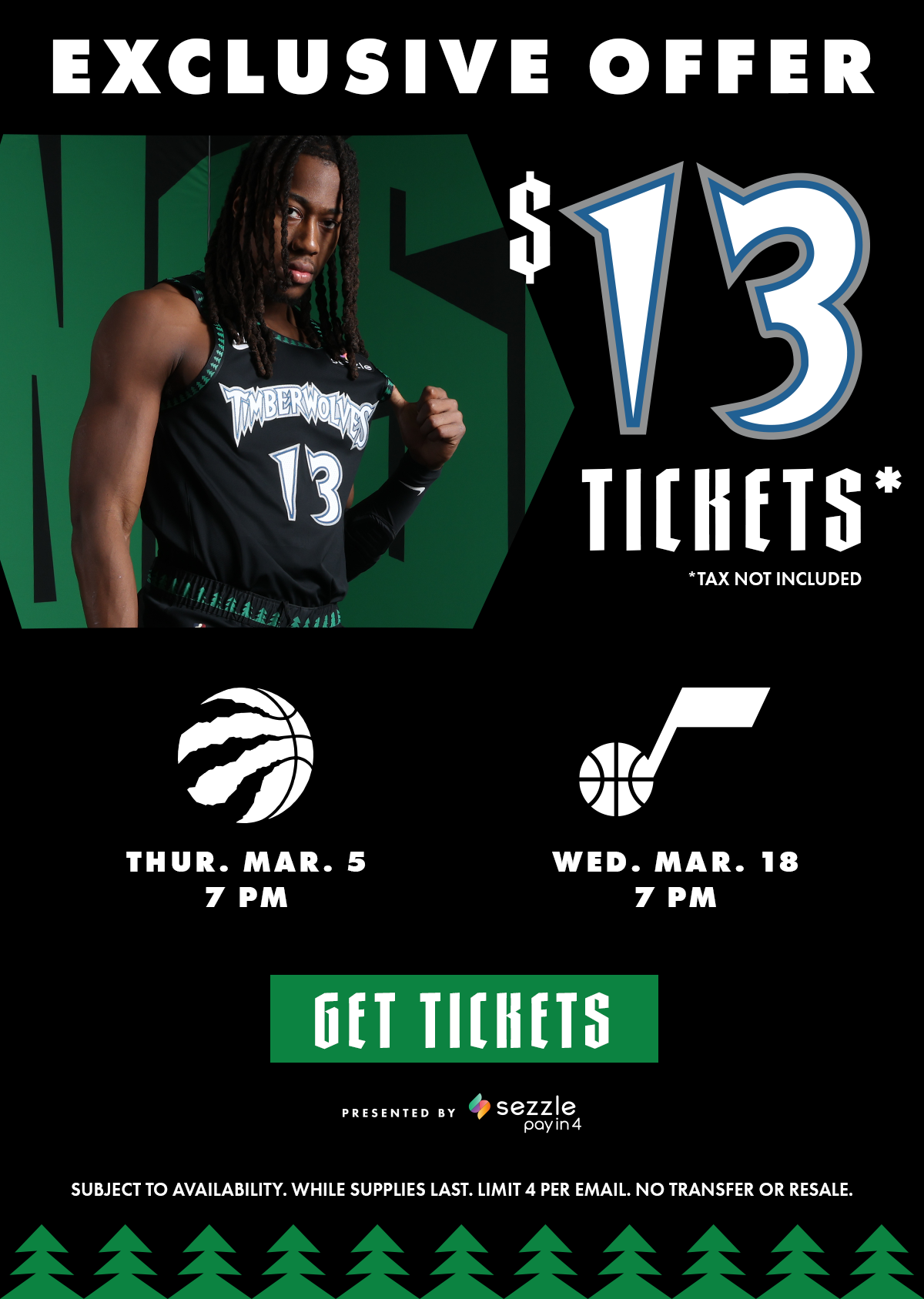 Exclusive Offer - $13 Tickets