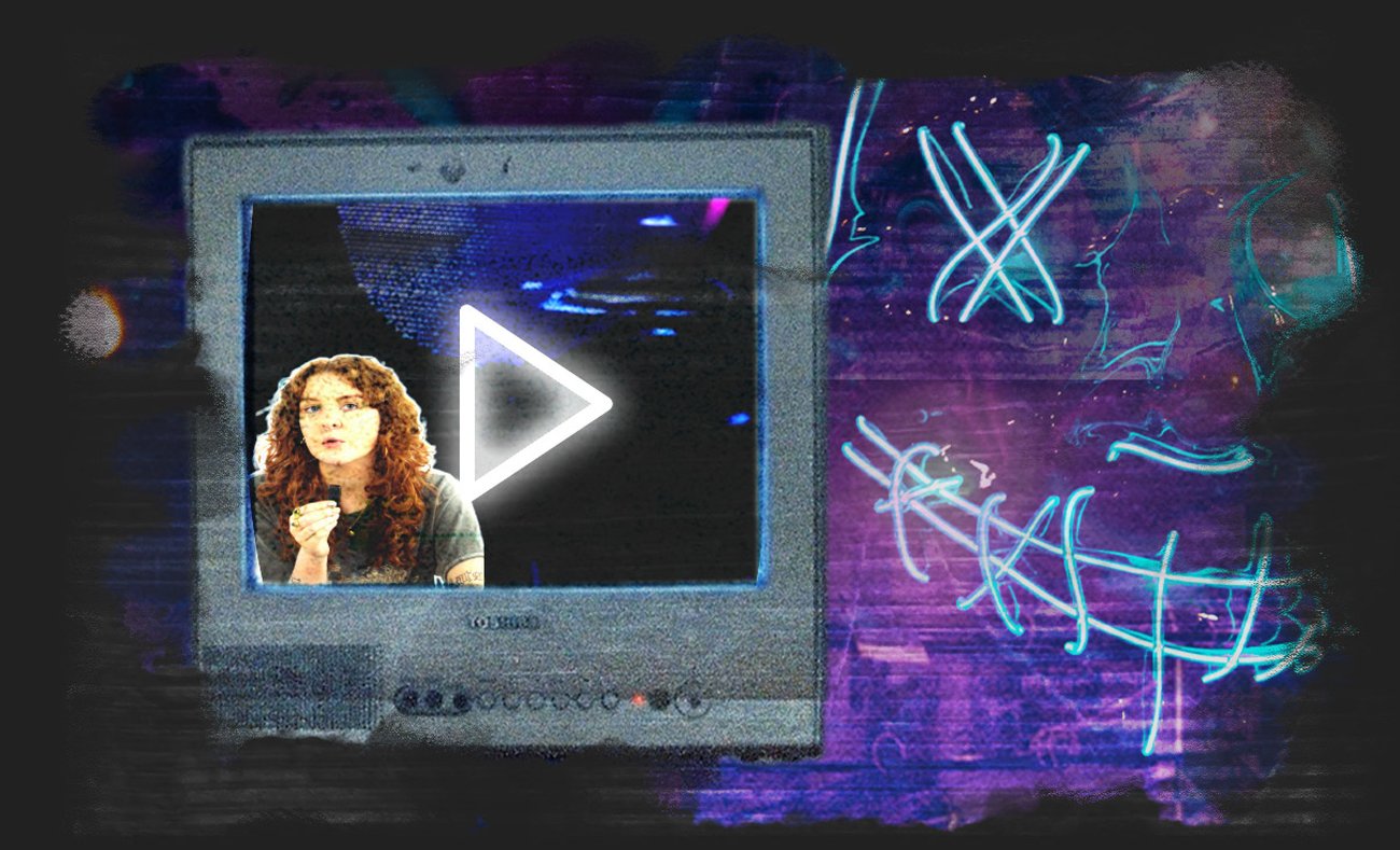 A still of Uppbeat's Phonk deep dive video on a retro TV