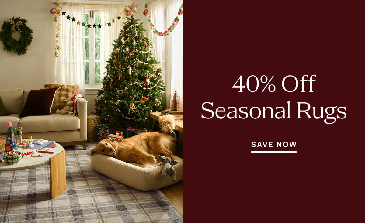 40% Seasonal Rugs | Save Now