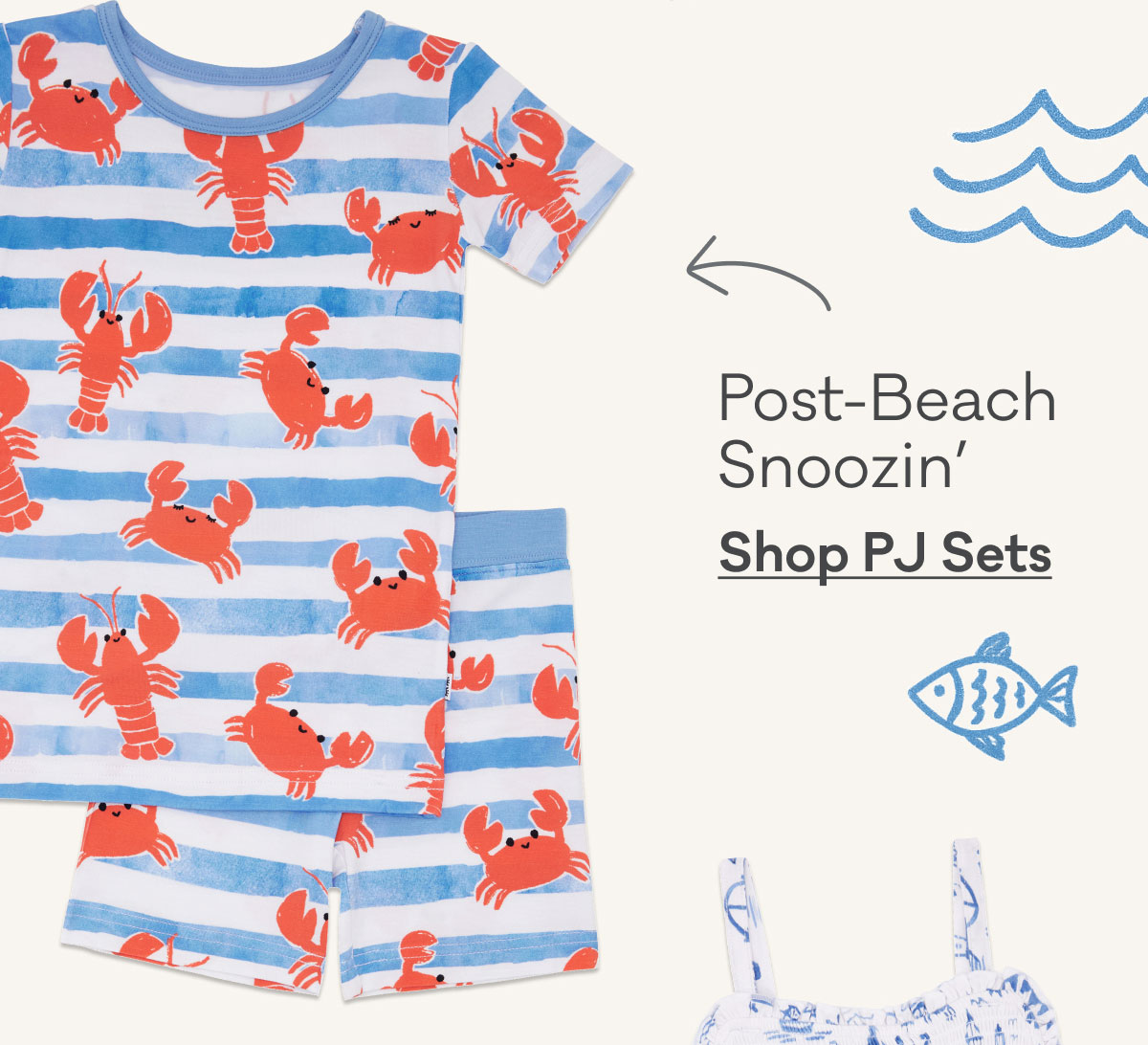 Post-Beach Snoozin' | Shop PJ Sets