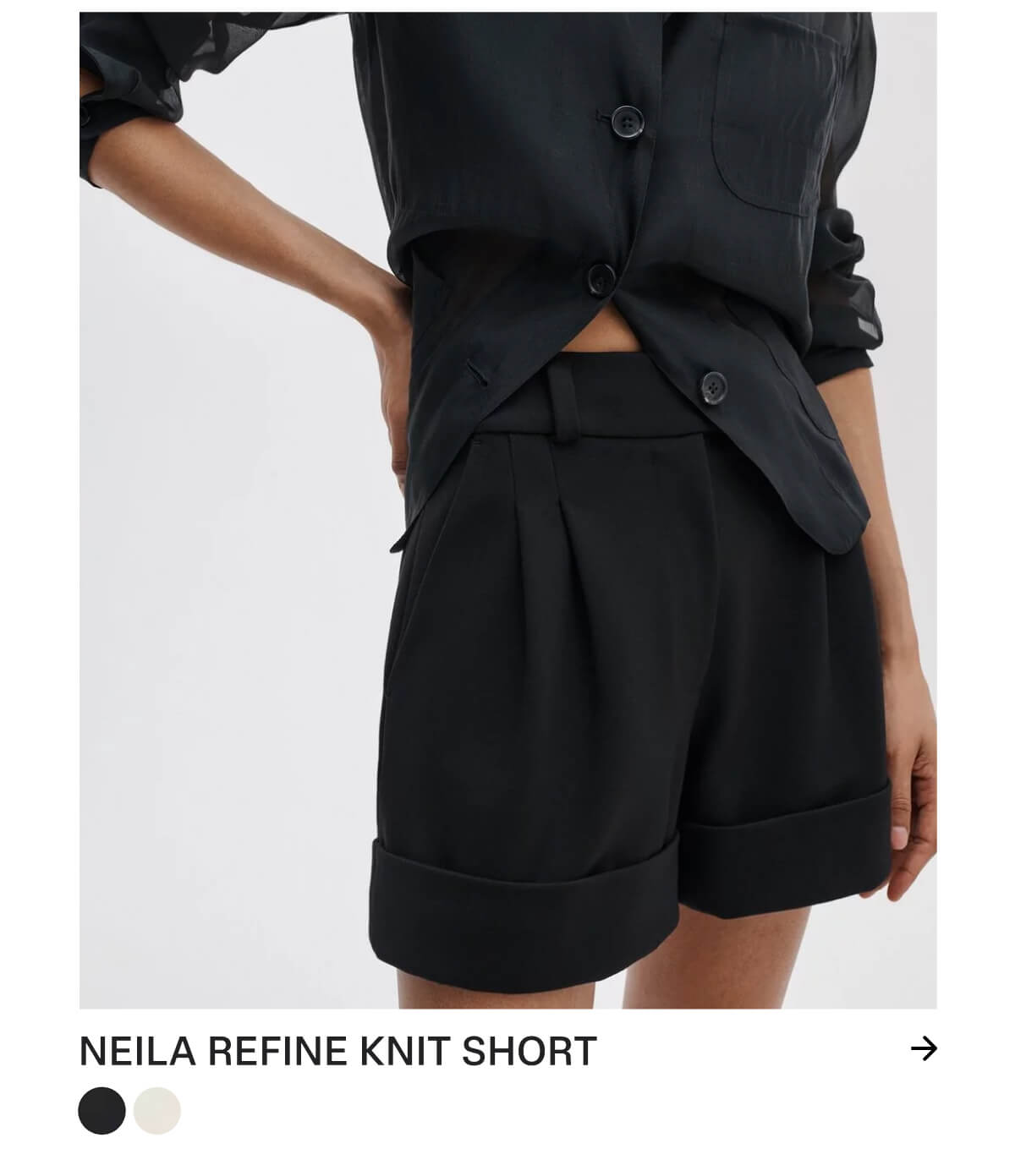 Shop Neila Refine Knit Short