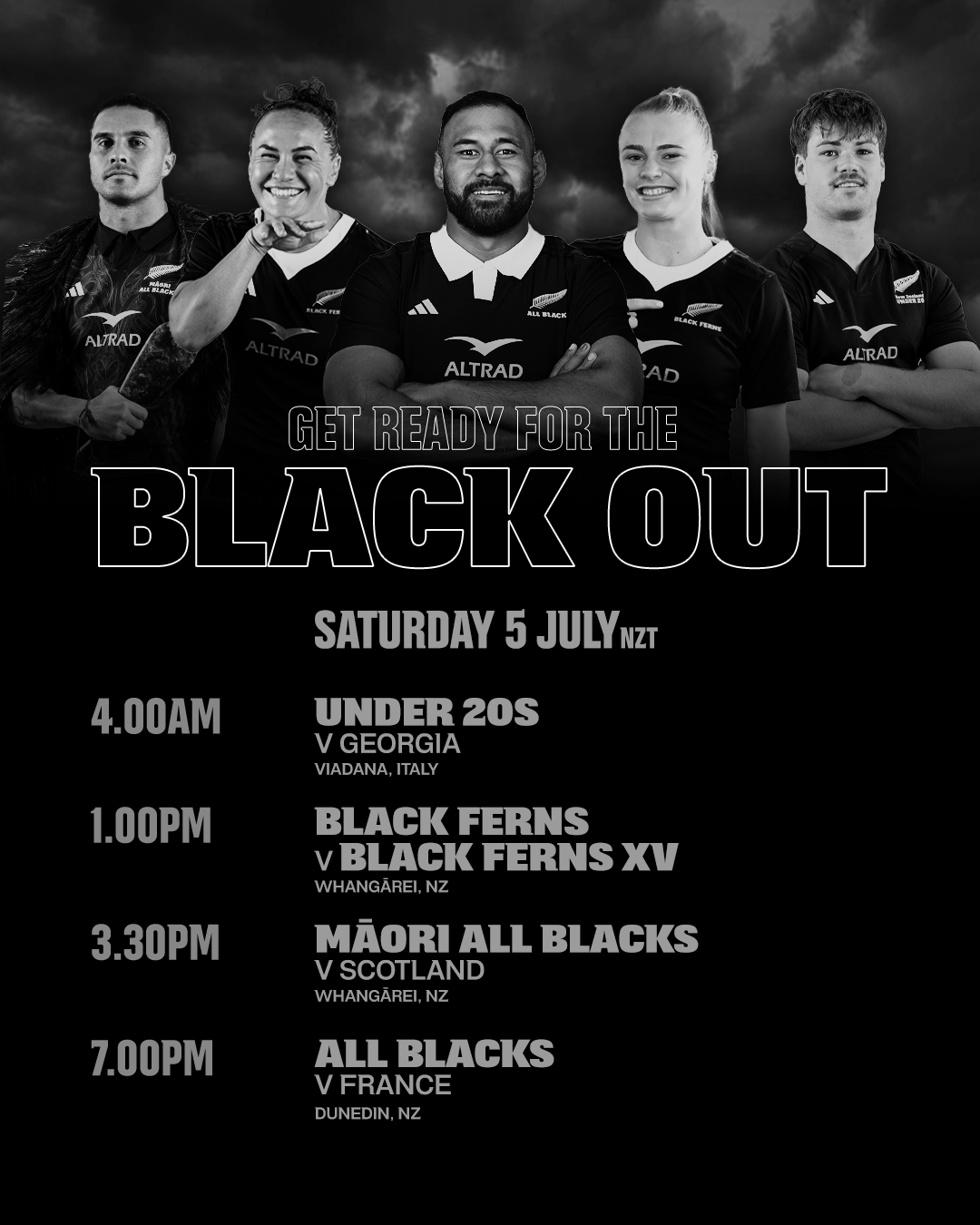 Black Ferns fans at Christchurch