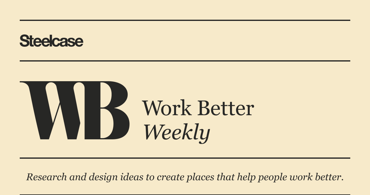 Work Better Weekly