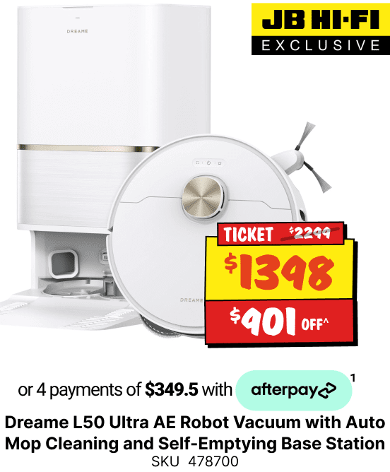 Dreame L50 Ultra AE Robot Vacuum with Auto Mop Cleaning and Self-Emptying Base Station