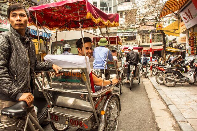 Hanoi rickshaw