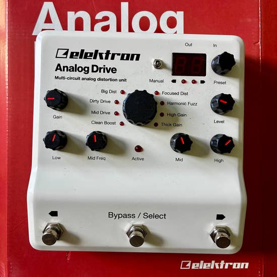 Elektron Analog Drive Multi-circuit Analog Distortion Pedal