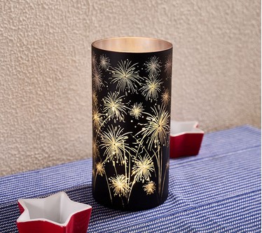 10" Oversized Celebration Hurricane by Valerie