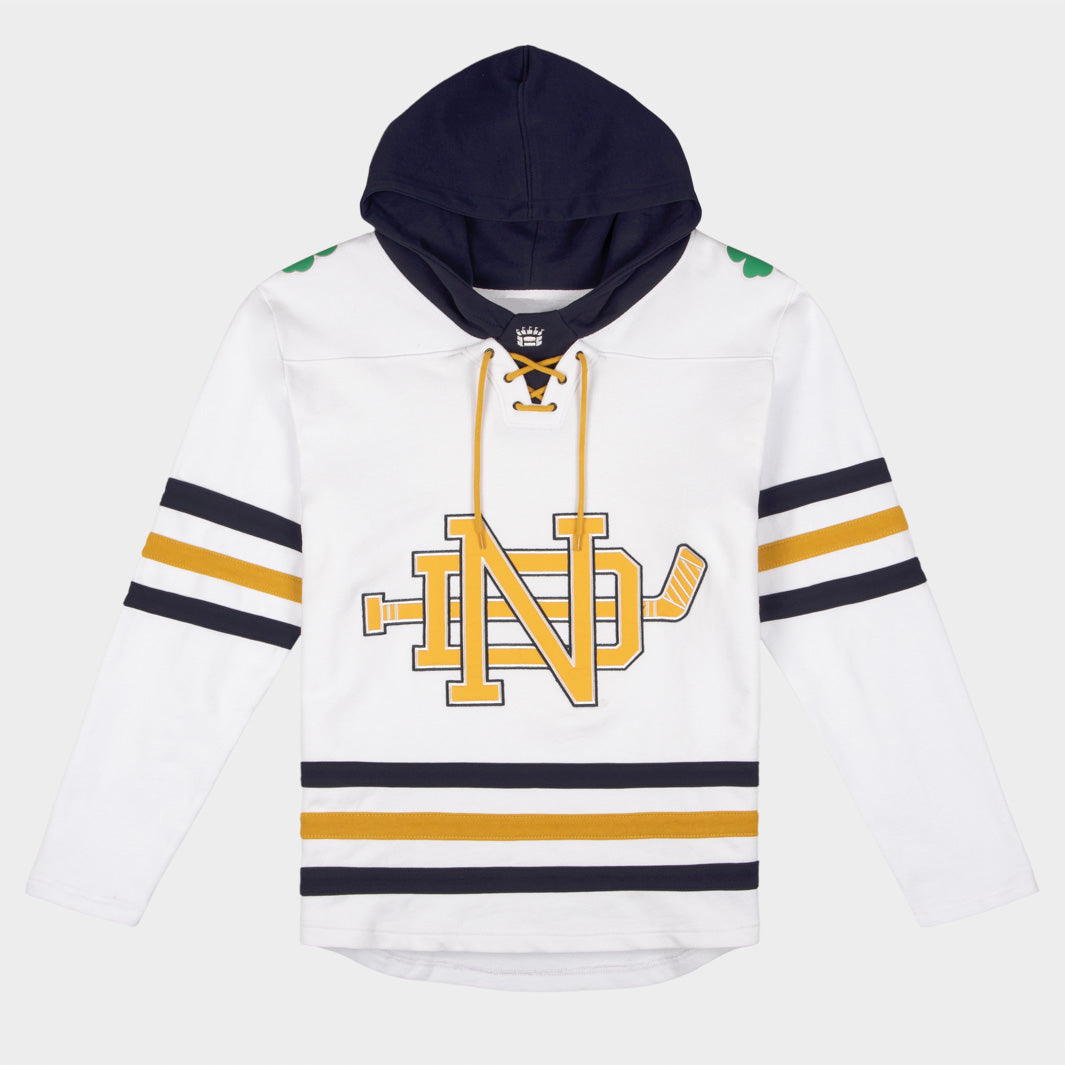 Image of Notre Dame Fighting Irish Hockey Rinkside Hoodie