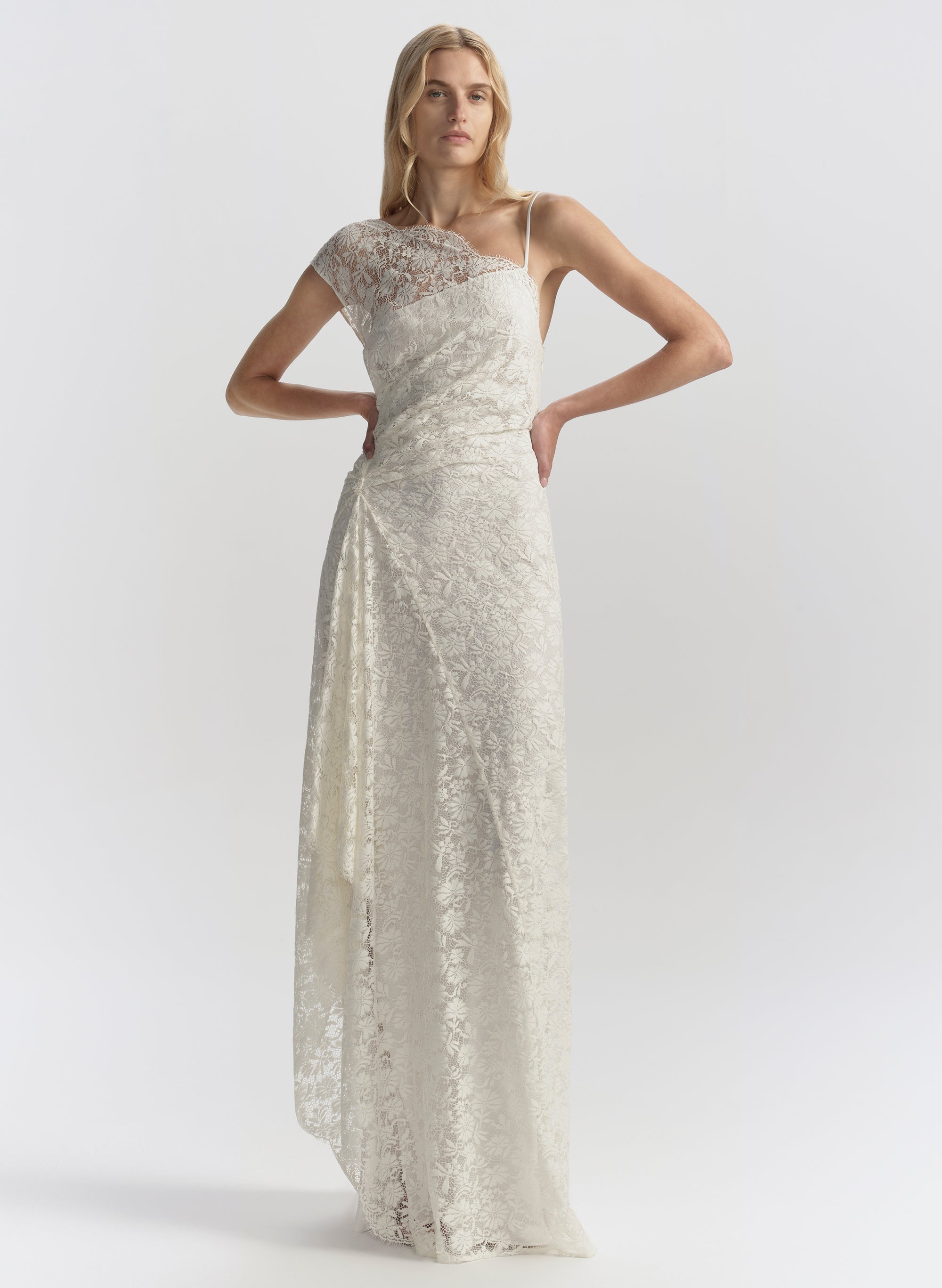 Image of Gia Lace Gown