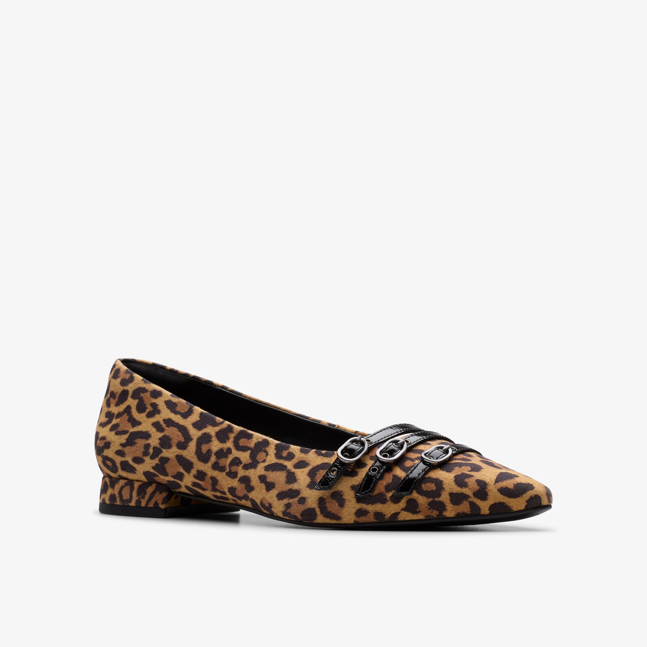 Shop Sensa15 Strap Leopard Suede