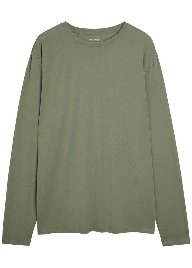 CONDITION Aero stretch-jersey top