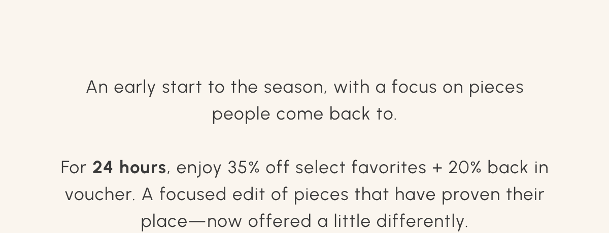 Early Memorial Flash Sale