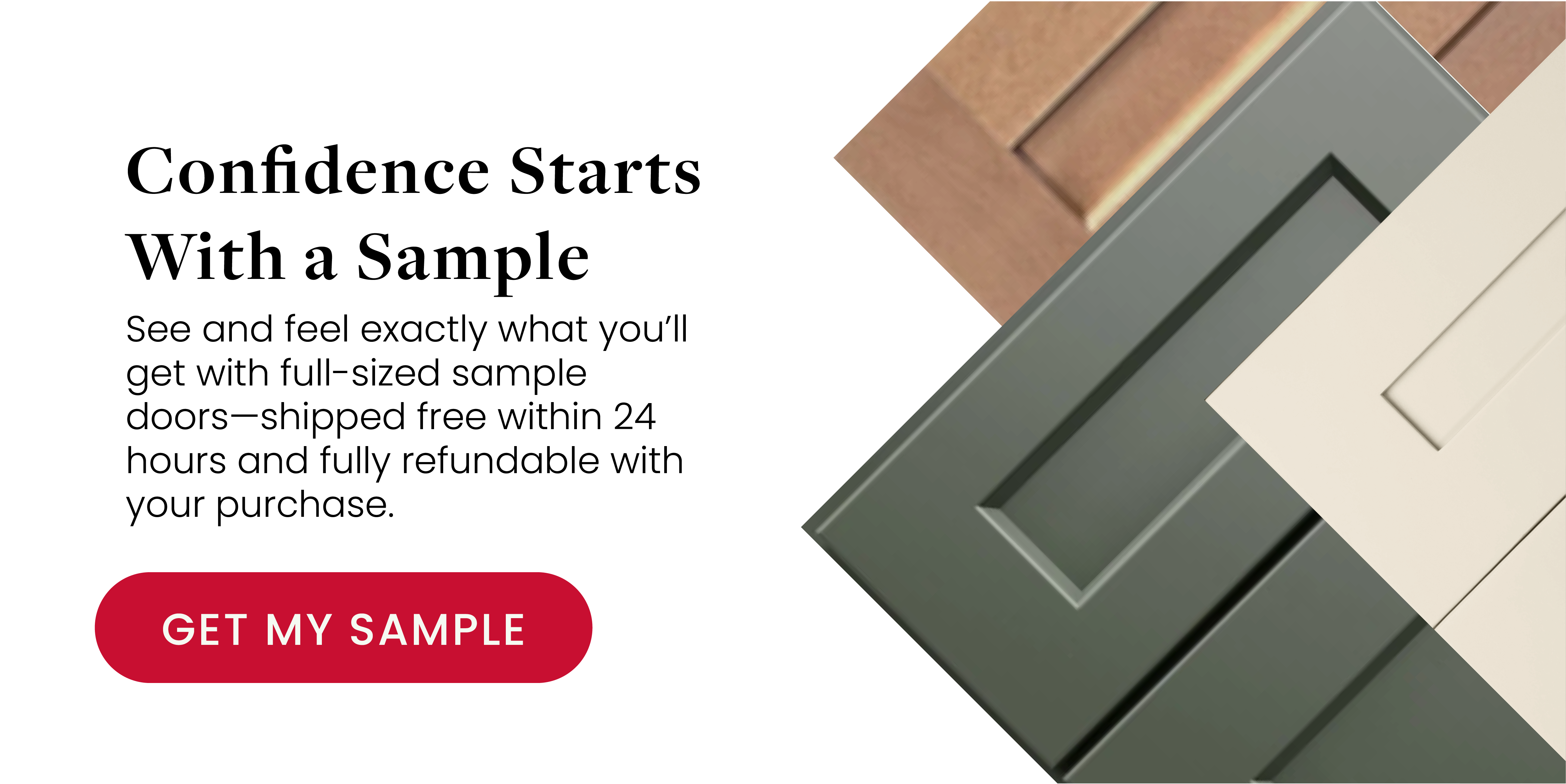 Confidence Starts with a Sample - Get my Sample