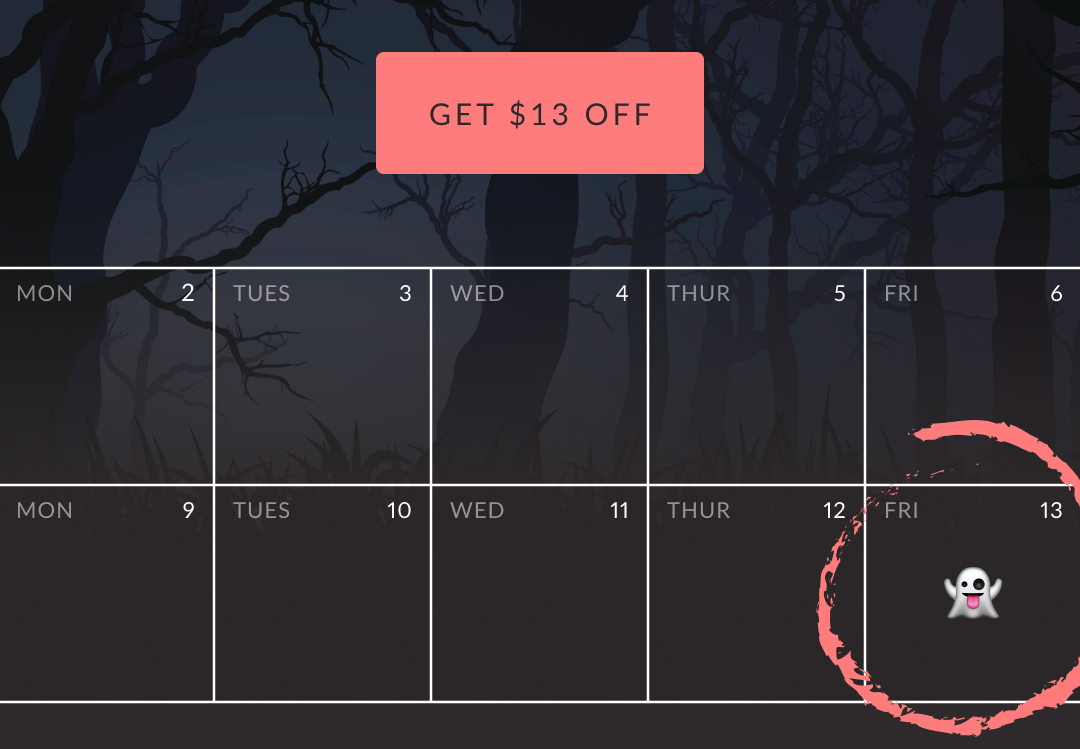 Get $13 off