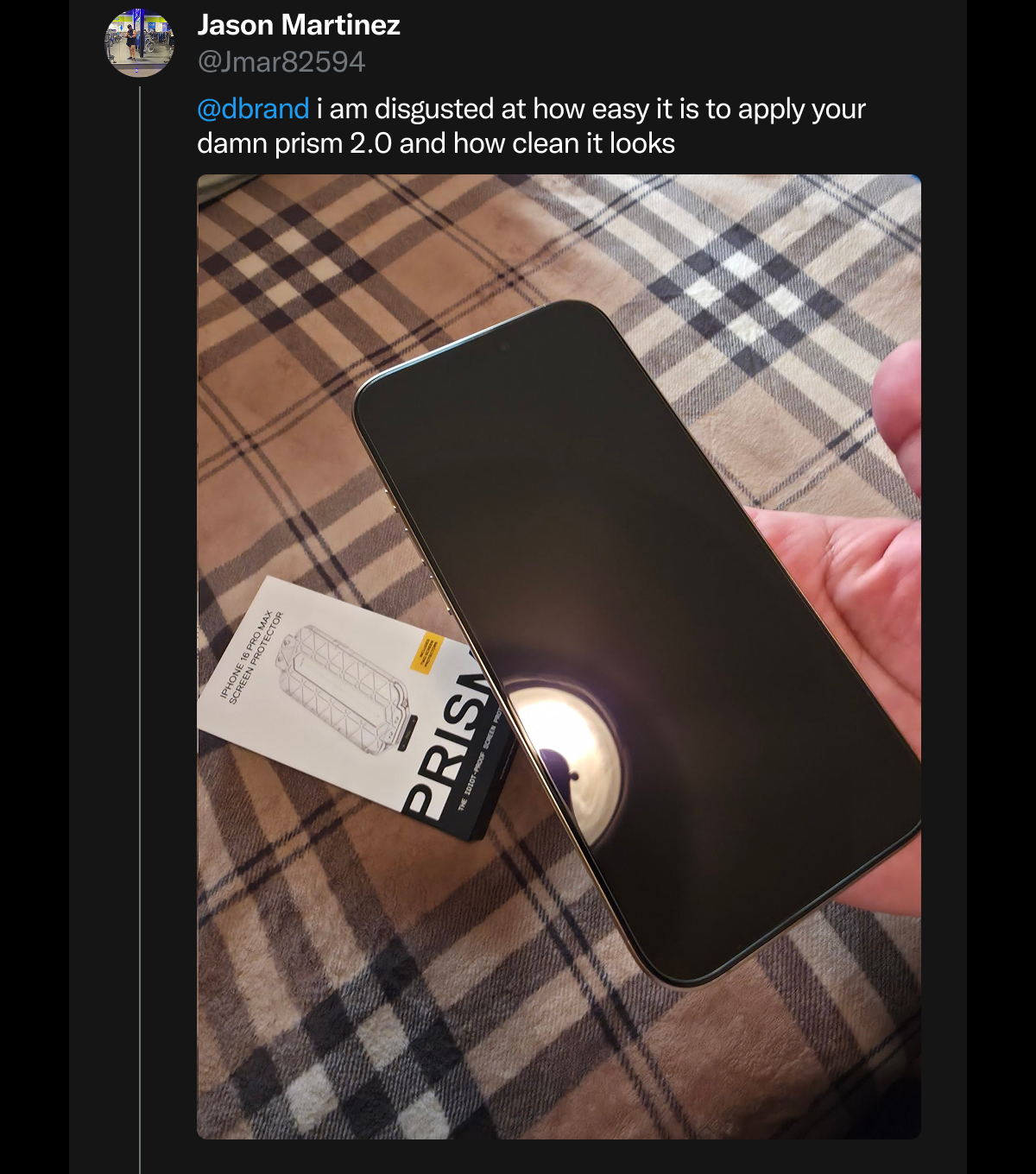 @Jmar82594 on Twitter: "i am disgusted at how easy it is to apply your damn prism 2.0 and how clean it looks"