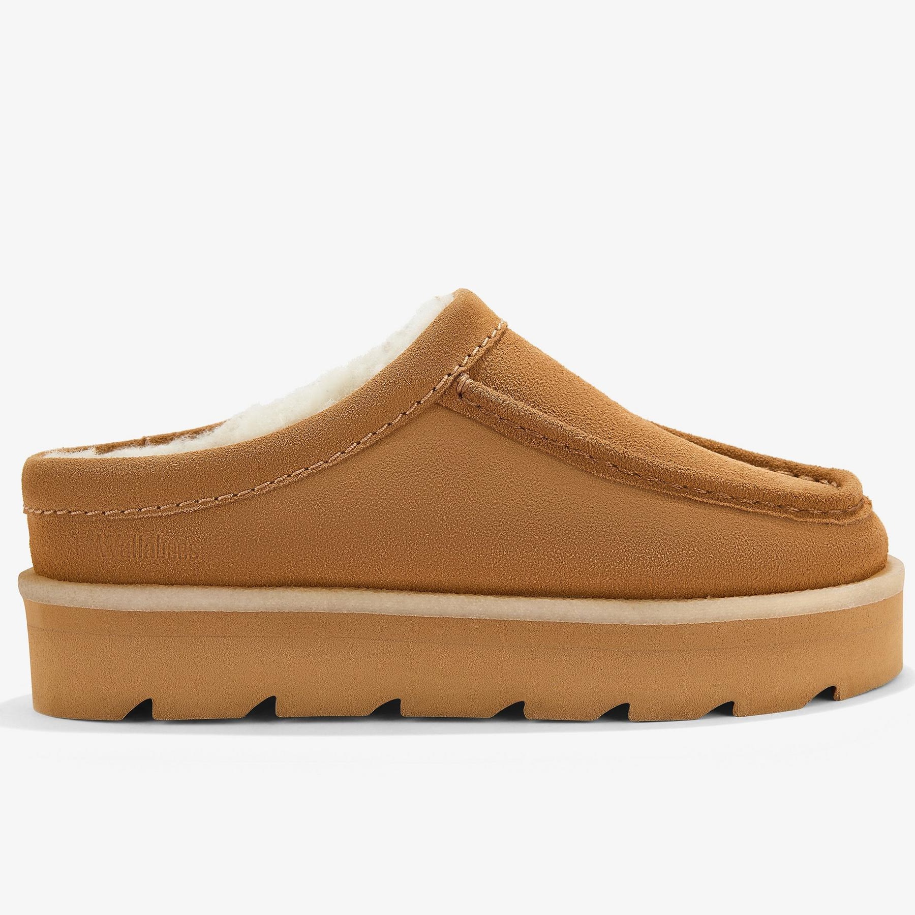 Shop Meare Mule Caramel Warmlined