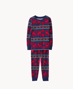 HannaJams™ Pajama Set | Dear Deer on Navy