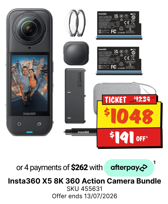 Insta360 X5 8K 360 Action Camera Essentials Bundle