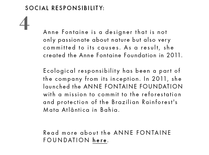 Learn More About The ANNE FONTAINE Foundation