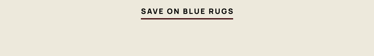 Save on Blue Rugs 