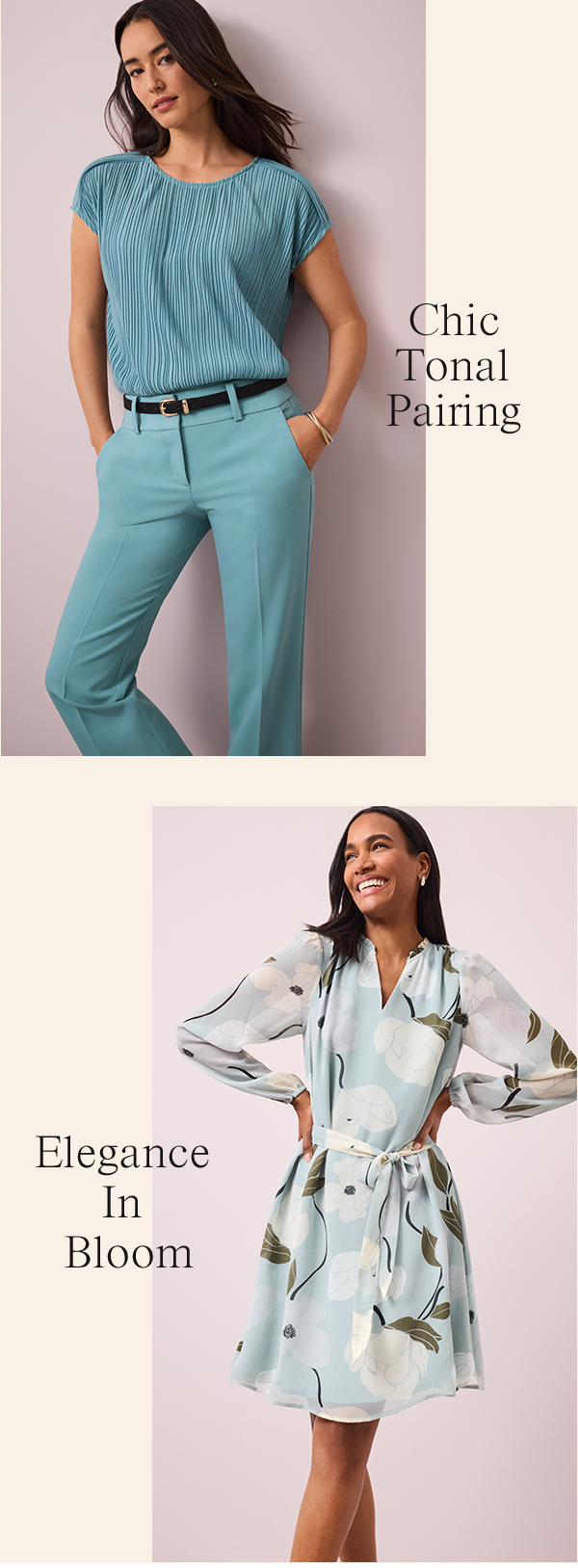 Chic Tonal Pairing