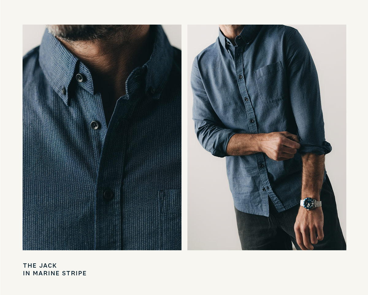 The Jack in Marine Stripe
