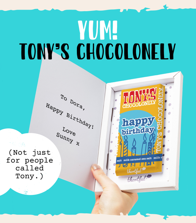 tonys card gift 