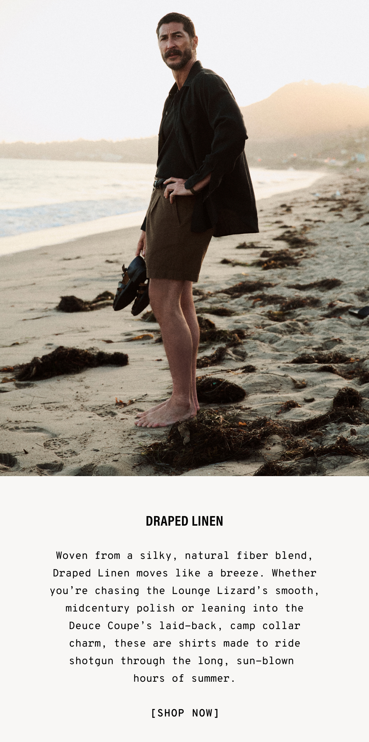 Draped Linen