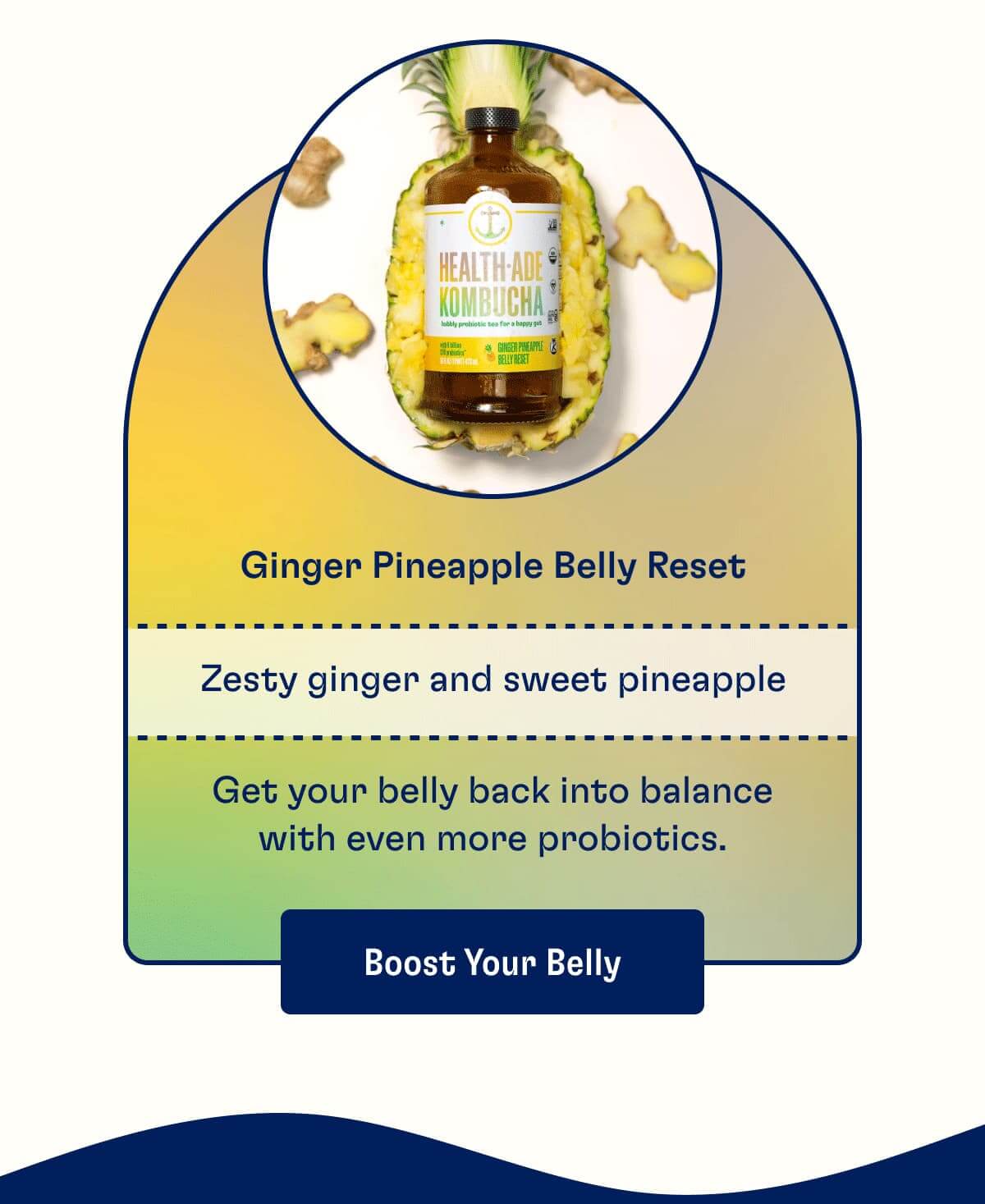Ginger Pineapple Belly Reset | >> Boost Your Belly <<