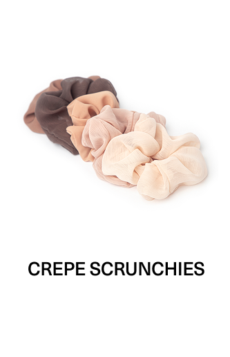 Crepe Scrunchies