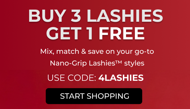 Buy 3 Lashies Get 1 FREE with code: 4LASHIES