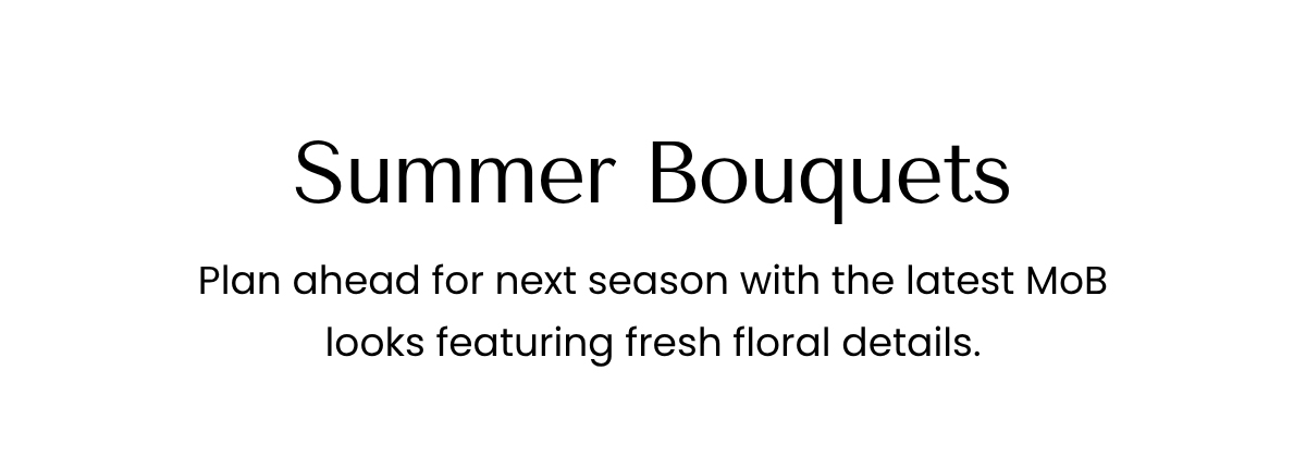 Summer Bouquets