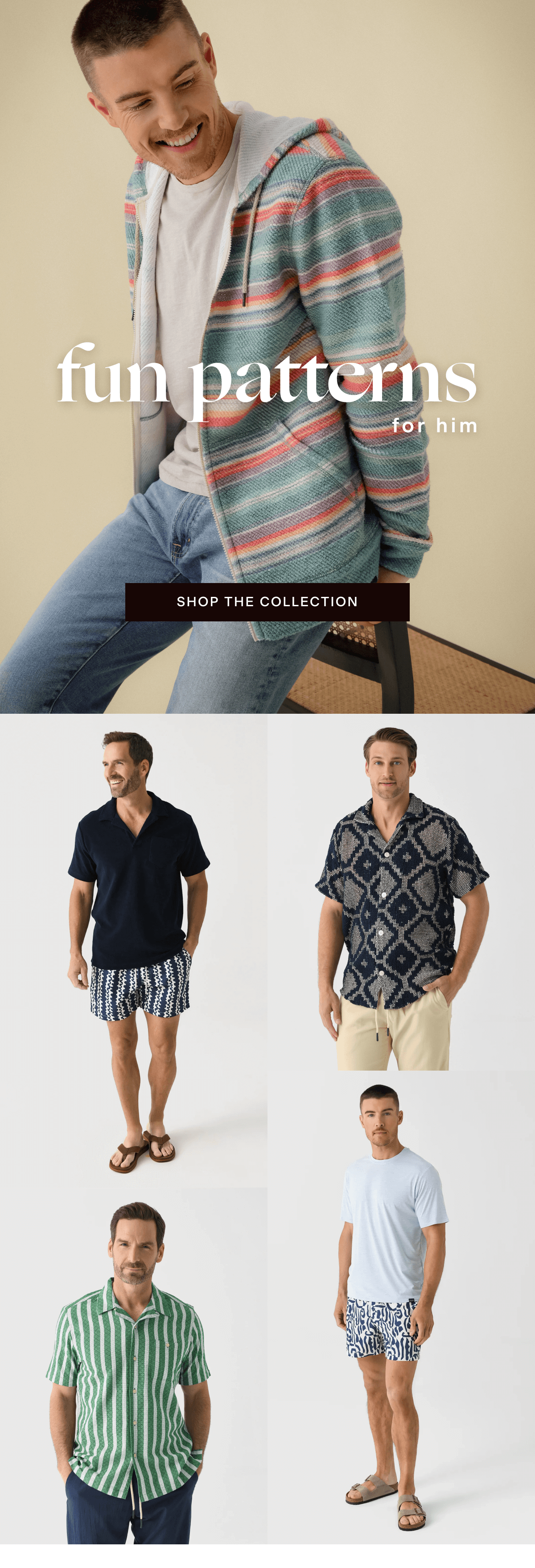 Fun Patterns for Him