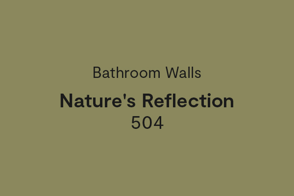 Bathroom Walls - Nature's Reflection 504