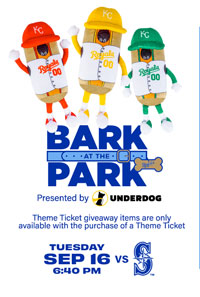 Bark at the Park - September 16 - Get Tickets