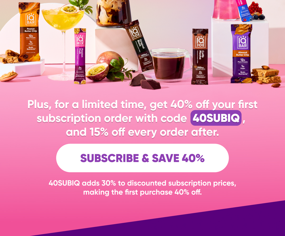 Subscribe and Save 40%